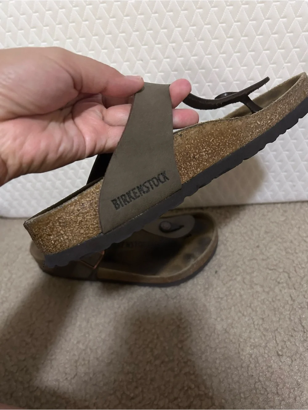 Birkenstock Gizeh Birko-Flor Thong Sandals – Mocha Brown – Size 36